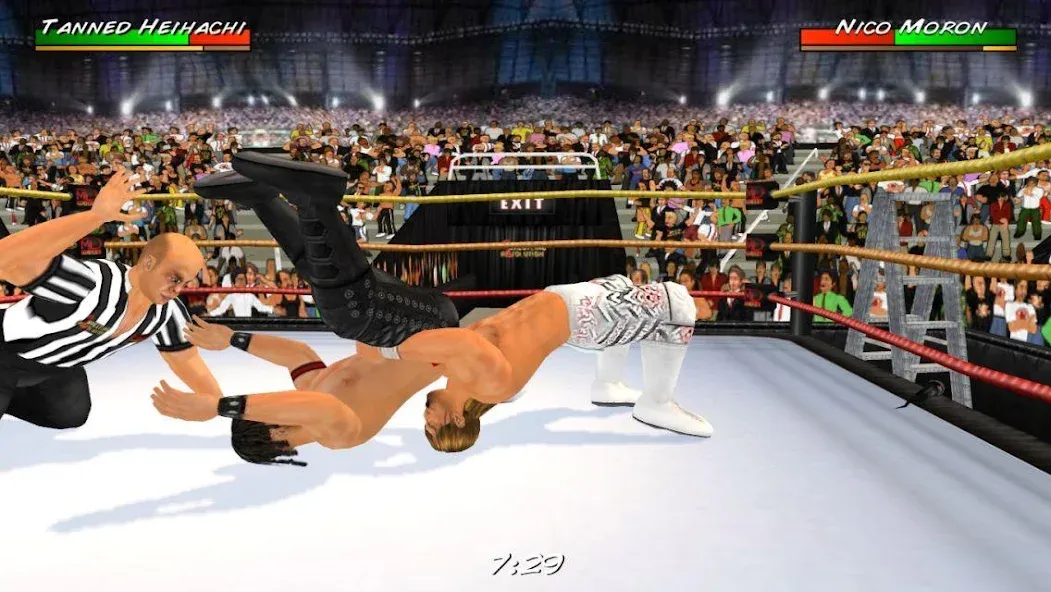 Wrestling Revolution 3D (Реслинг Революшн 3Д)  [МОД Mega Pack] Screenshot 2