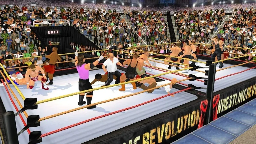 Wrestling Revolution 3D (Реслинг Революшн 3Д)  [МОД Mega Pack] Screenshot 5