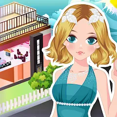 Скачать взломанную Girl Doll House - Room Design  [МОД Бесконечные монеты] - стабильная версия apk на Андроид