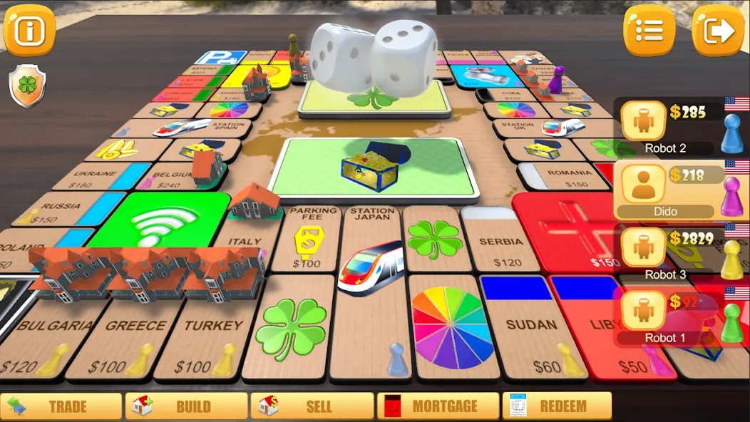 Rento - Dice Board Game Online  [МОД Бесконечные деньги] Screenshot 5