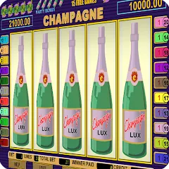 Скачать взломанную Champagne Slot (Шампанское Слот)  [МОД Menu] - стабильная версия apk на Андроид