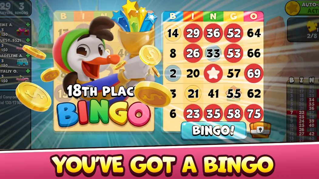 Bingo Drive: Fun Bingo Games (Бинго Драйв)  [МОД Unlimited Money] Screenshot 1