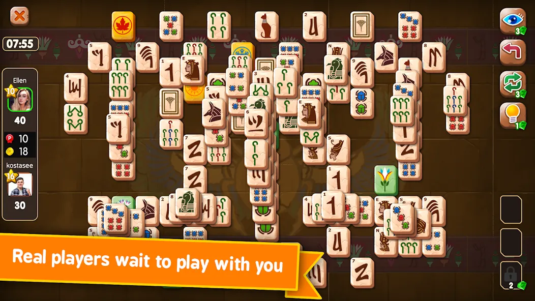 Mahjong Duels (Маджонг Дуэли)  [МОД Все открыто] Screenshot 3