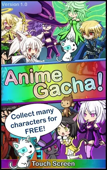 Anime Gacha! (Simulator & RPG)  [МОД Unlimited Money] Screenshot 1