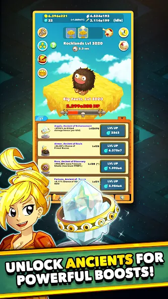 Clicker Heroes - Idle RPG (Кликер Герои)  [МОД Бесконечные деньги] Screenshot 5