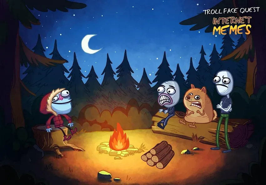 Troll Face Quest Internet Meme (Тролль Фейс Квест Интернет Мем)  [МОД Mega Pack] Screenshot 2