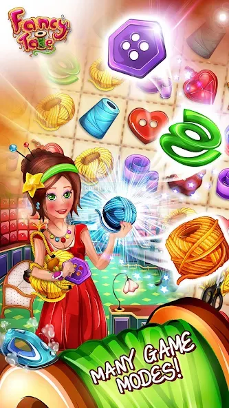 Fancy Tale:Fashion Puzzle Game (Фэнси Тейл)  [МОД Mega Pack] Screenshot 2