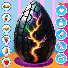 Скачать взломанную Dragon Eggs Surprise (Драгон Эггс Сюрприз)  [МОД Бесконечные деньги] - последняя версия apk на Андроид