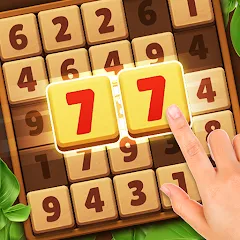 Скачать взломанную Woodber - Classic Number Game (Вудбер)  [МОД Все открыто] - последняя версия apk на Андроид