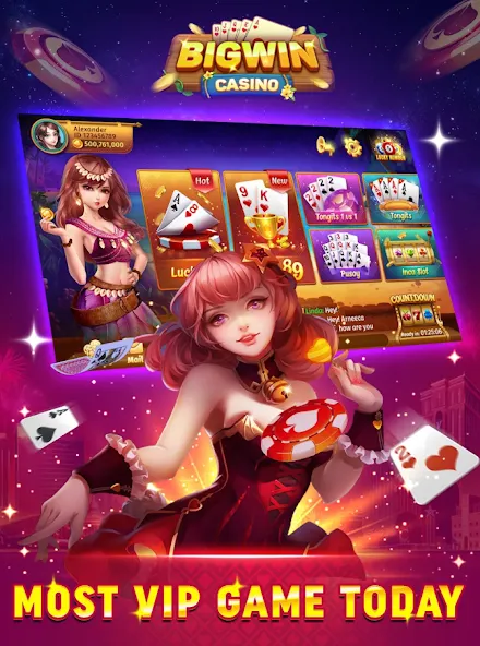 Bigwin - Slot Casino Online (Бигвин)  [МОД Много денег] Screenshot 2