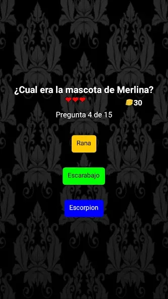 Merlina Trivia en Español  [МОД Unlocked] Screenshot 2