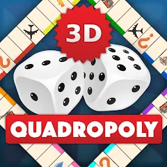 Скачать взлом Quadropoly - Monopolist Tycoon  [МОД Unlimited Money] - полная версия apk на Андроид