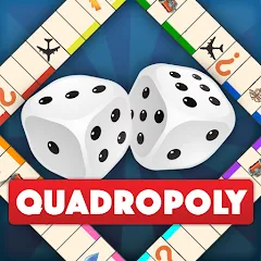 Взлом Quadropoly - Classic Business  [МОД Все открыто] - стабильная версия apk на Андроид