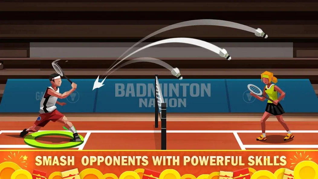 Badminton League  [МОД Mega Pack] Screenshot 2