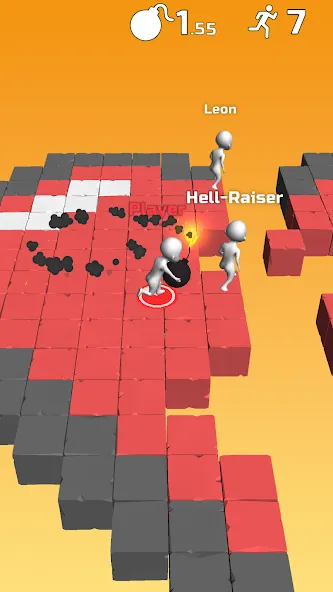 Do Not Boom .io - Tag io game  [МОД Unlocked] Screenshot 1