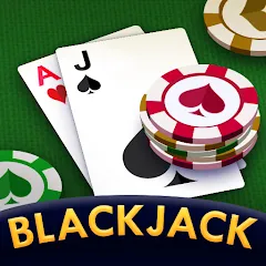 Взлом Blackjack 21: online casino (Блэкджек 21)  [МОД Бесконечные монеты] - последняя версия apk на Андроид