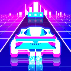 Скачать взломанную Music Racing GT: EDM & Cars (Музыка Гонок ГТ)  [МОД Много денег] - последняя версия apk на Андроид