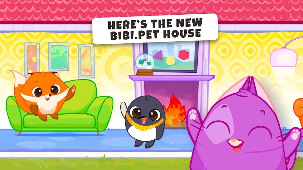 Bibi Home Games for Babies  [МОД Бесконечные монеты] Screenshot 1