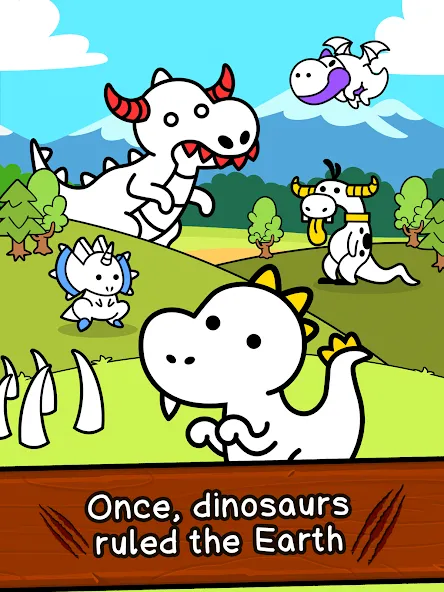 Dino Evolution: Dinosaur Game (Дино Эволюшн)  [МОД Menu] Screenshot 5