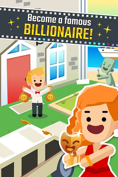 Hollywood Billionaire: Be Rich (Холливудский миллиардер)  [МОД Меню] Screenshot 2