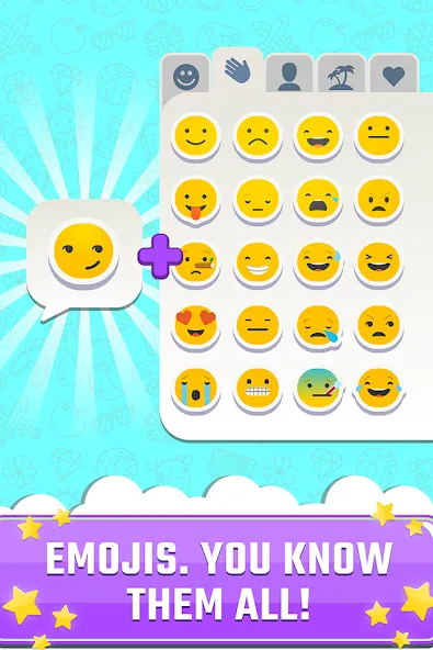 Match The Emoji: Combine All (Мэтч Зэ Имоджи)  [МОД Много монет] Screenshot 1