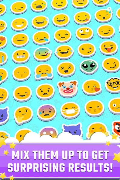 Match The Emoji: Combine All (Мэтч Зэ Имоджи)  [МОД Много монет] Screenshot 3