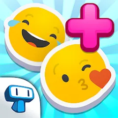 Скачать взломанную Match The Emoji: Combine All (Мэтч Зэ Имоджи)  [МОД Много монет] - полная версия apk на Андроид