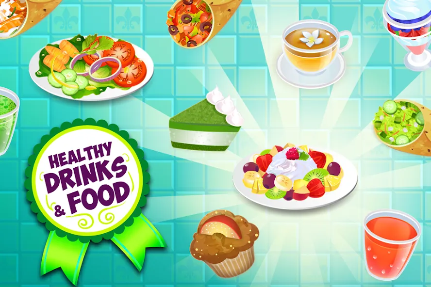 My Salad Bar: Veggie Food Game (Мой салатбар)  [МОД Много монет] Screenshot 3