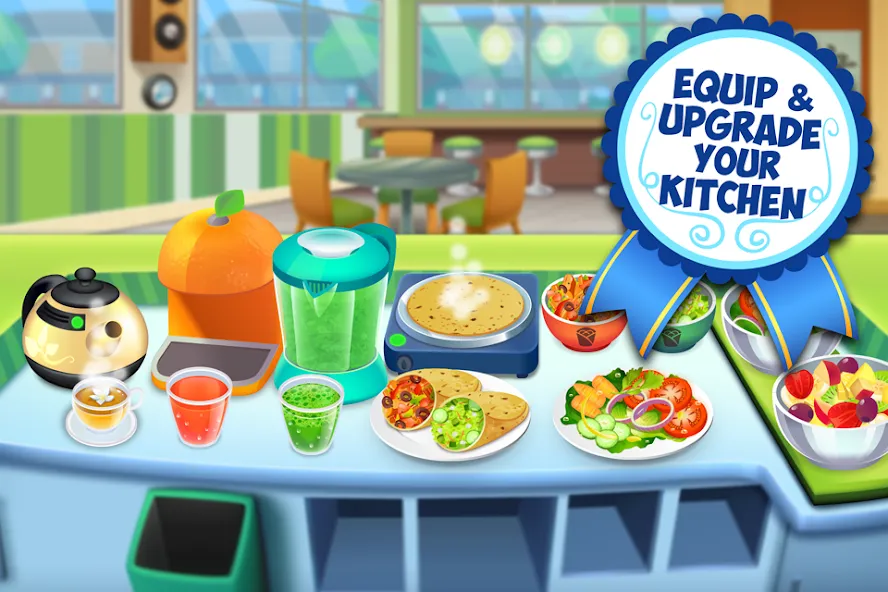 My Salad Bar: Veggie Food Game (Мой салатбар)  [МОД Много монет] Screenshot 4