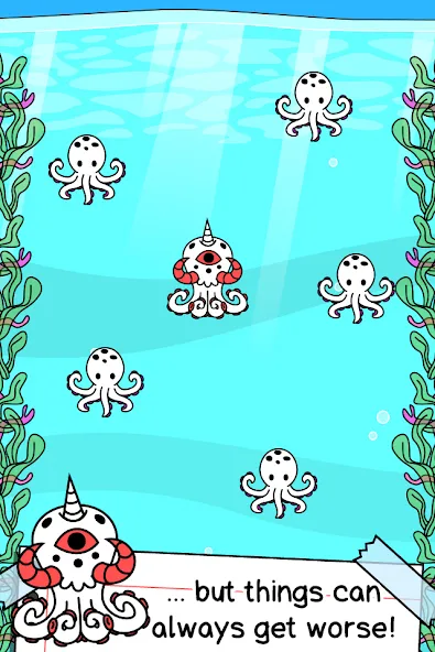 Octopus Evolution: Idle Game (Октопус Эволюция)  [МОД Меню] Screenshot 2