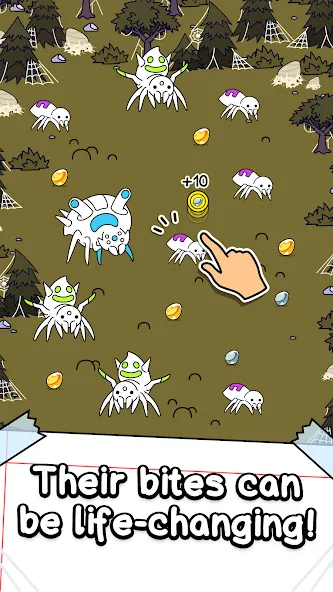 Spider Evolution: Idle Game (Спайдер Эволюшн)  [МОД Unlocked] Screenshot 2