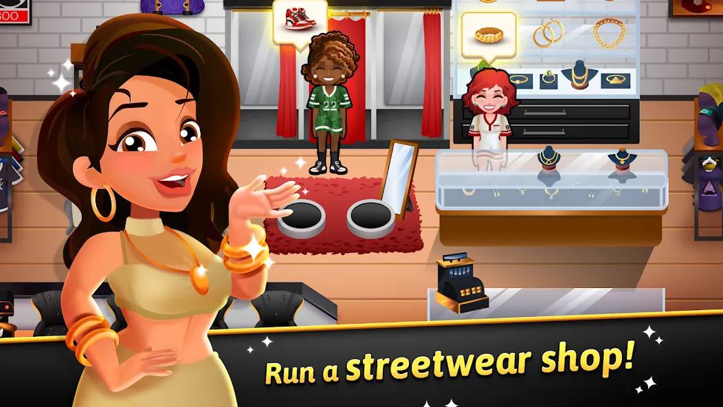 Hip Hop Salon Dash Beauty Game (Хипхоп салон Дэш красивая игра)  [МОД Все открыто] Screenshot 1