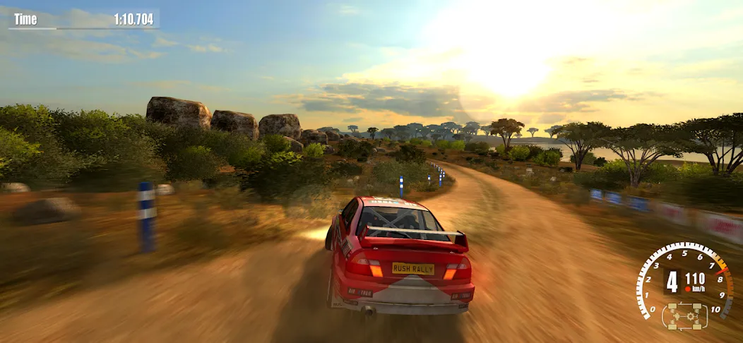 Rush Rally 3 Demo (Раш Ралли 3 Демо)  [МОД Много монет] Screenshot 2