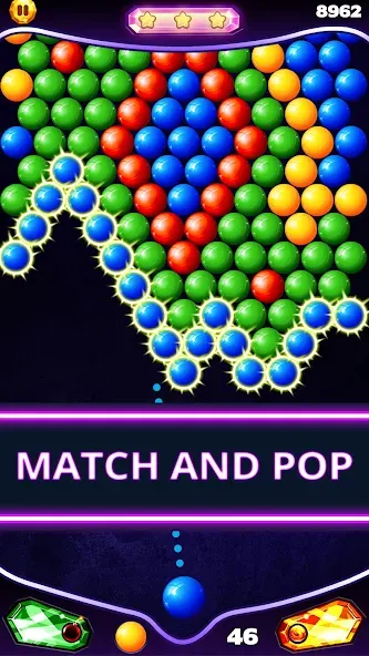 Bubble Shooter Classic (Бабл Шутер Классик)  [МОД Unlimited Money] Screenshot 4