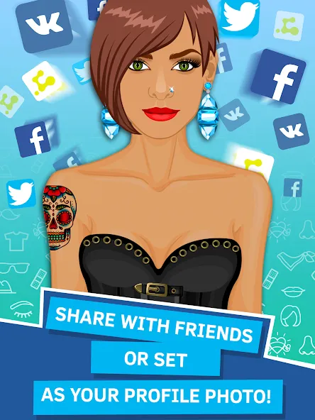 Avatar Creator App (Аватар Создатель)  [МОД Много монет] Screenshot 2