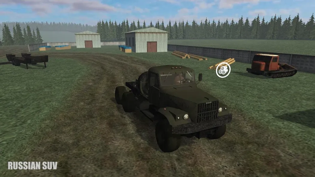 Russian SUV (Русский внедорожник)  [МОД Меню] Screenshot 1