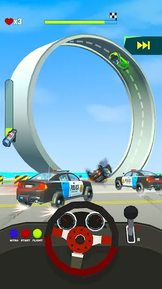 Crazy Rush 3D: Race Master (Крейзи Раш 3Д)  [МОД Меню] Screenshot 4