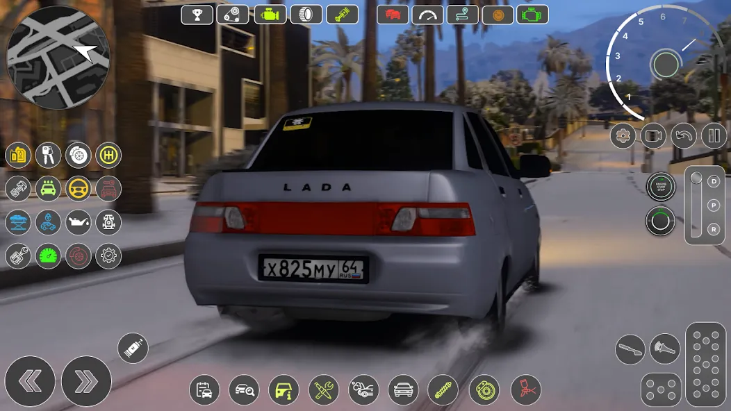 Lada 2110 Special Unit Race  [МОД Menu] Screenshot 3