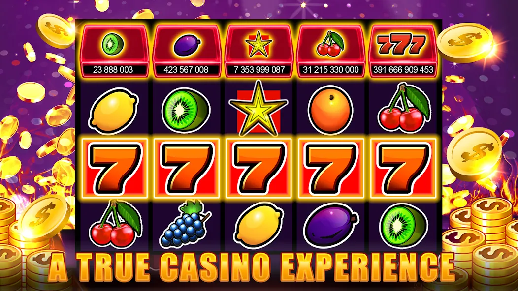 Slots 777 - Slot Machine Games  [МОД Menu] Screenshot 1