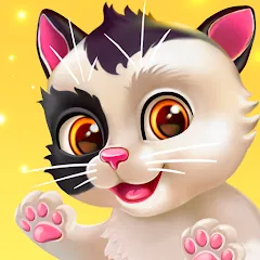 Скачать взломанную My Cat - Virtual pet simulator (Мой кот)  [МОД Все открыто] - стабильная версия apk на Андроид