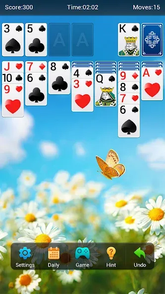 Solitaire  [МОД Бесконечные деньги] Screenshot 2