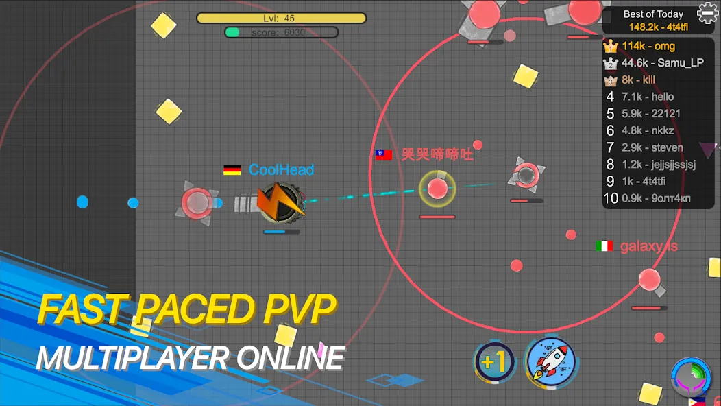 tank io games - piupiu.io  [МОД Много монет] Screenshot 1
