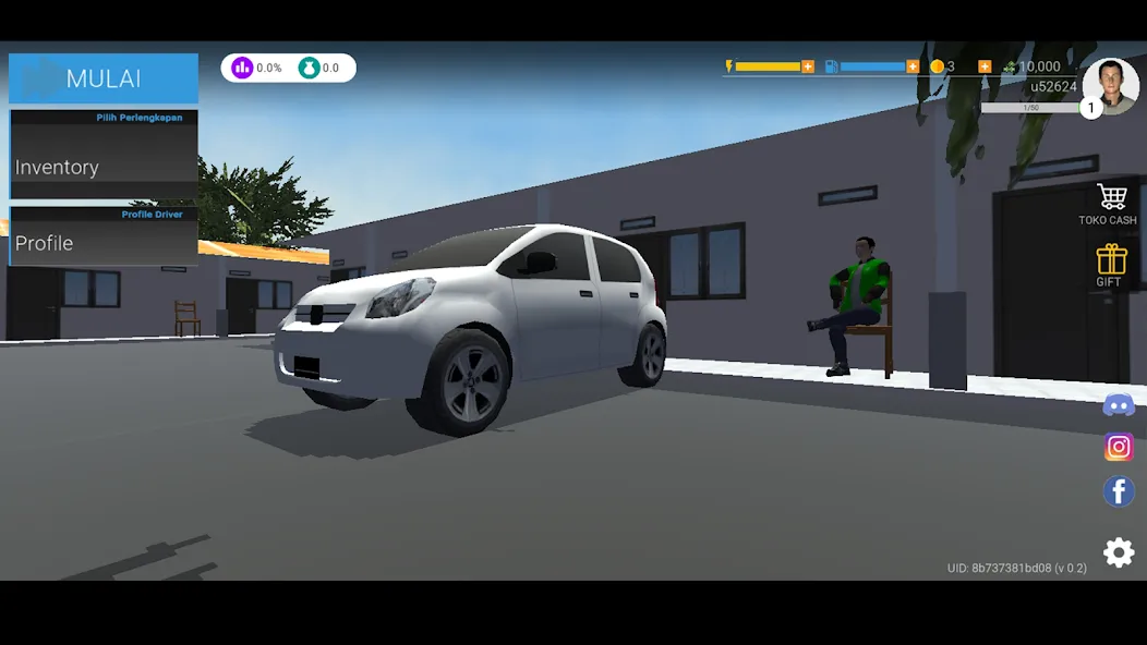 Taxi Online Simulator ID (Такси онлайн симулятор )  [МОД Unlimited Money] Screenshot 2