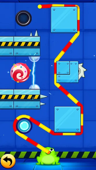 Frog Thife: Candy Thief Puzzle (Фрог Тифе)  [МОД Бесконечные деньги] Screenshot 2