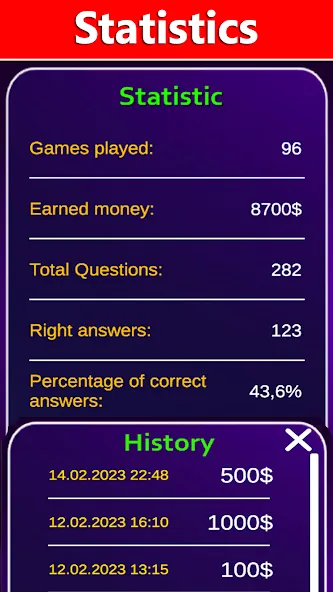 Millionaire 2024  [МОД Бесконечные монеты] Screenshot 4