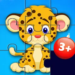 Взломанная Kids puzzles - 3 and 5 years  [МОД Бесконечные монеты] - последняя версия apk на Андроид