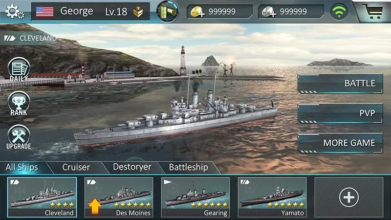 Warship Attack 3D  [МОД Unlimited Money] Screenshot 5