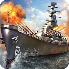 Взломанная Warship Attack 3D  [МОД Unlimited Money] - полная версия apk на Андроид