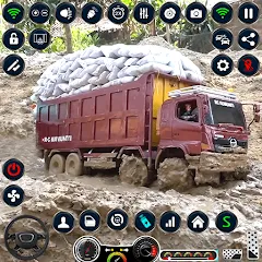Взлом Mud Truck Runner Simulator 3D  [МОД Бесконечные монеты] - полная версия apk на Андроид