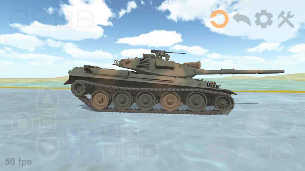 Tank Physics Mobile Vol.3  [МОД Бесконечные монеты] Screenshot 2